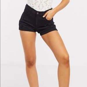 Hollister Black Jean shorts